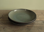 Load image into Gallery viewer, Semi-deep plate (Dark sage)
