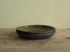Semi-deep plate (Olive green)