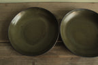 Semi-deep plate (Olive green)