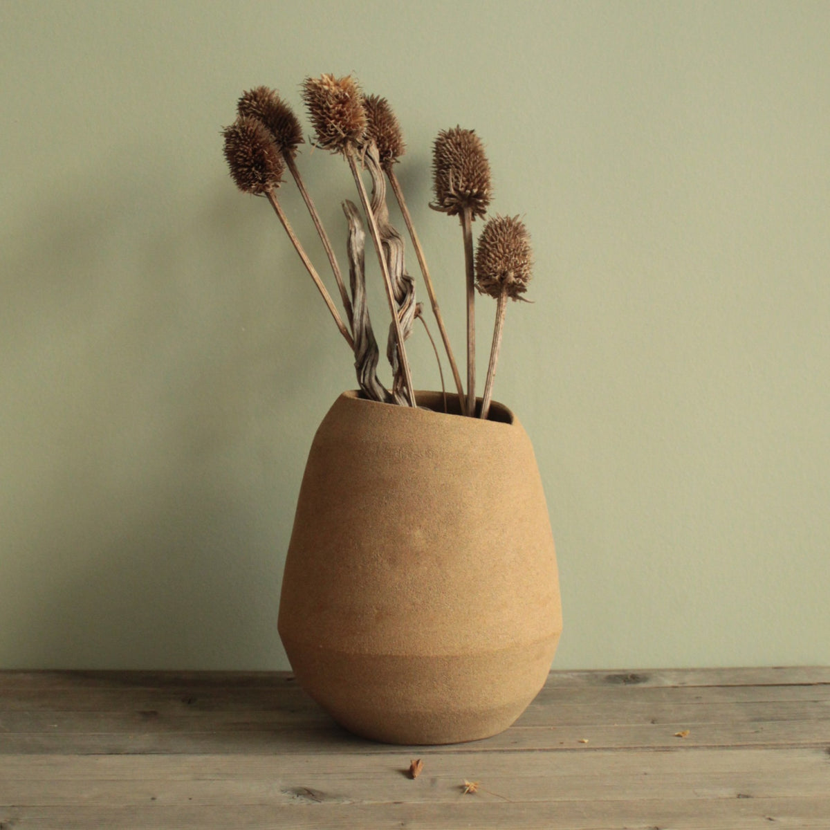 Desert sand vase