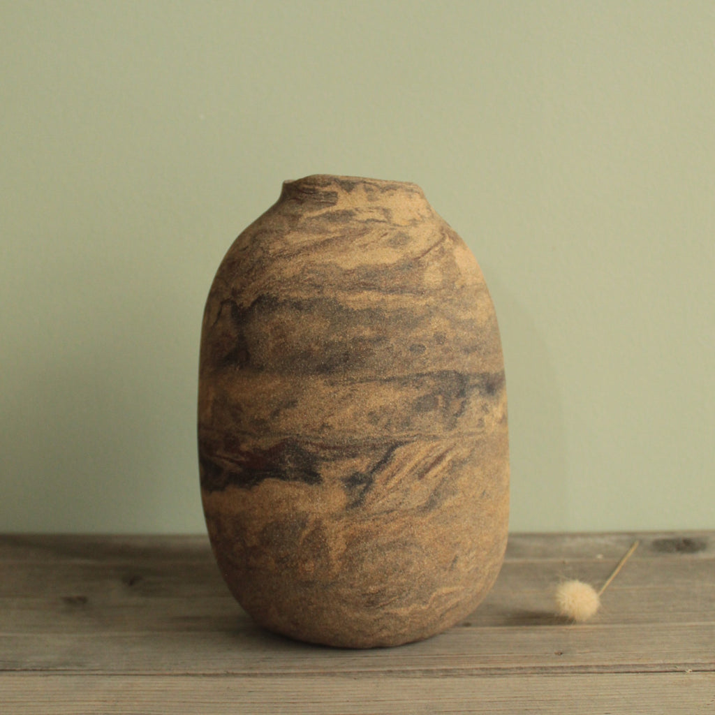 Desert geology vase