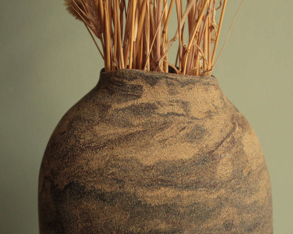 Desert geology vase
