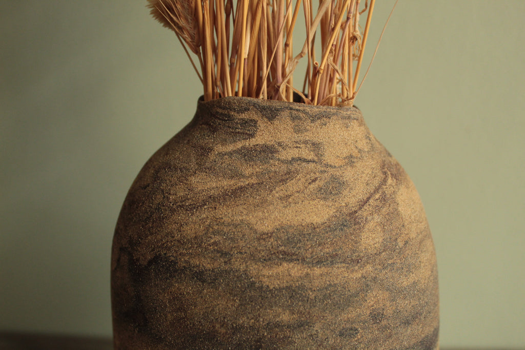 Desert geology vase