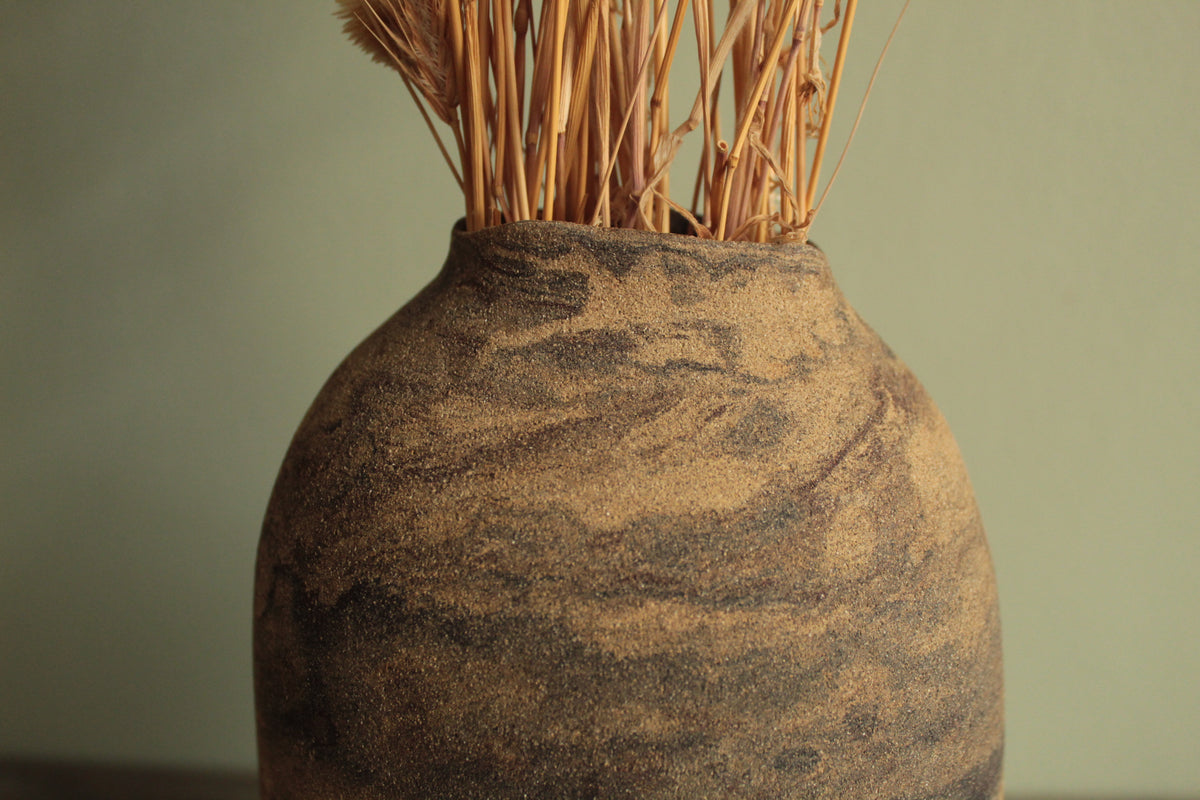 Desert geology vase