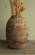 Desert geology vase