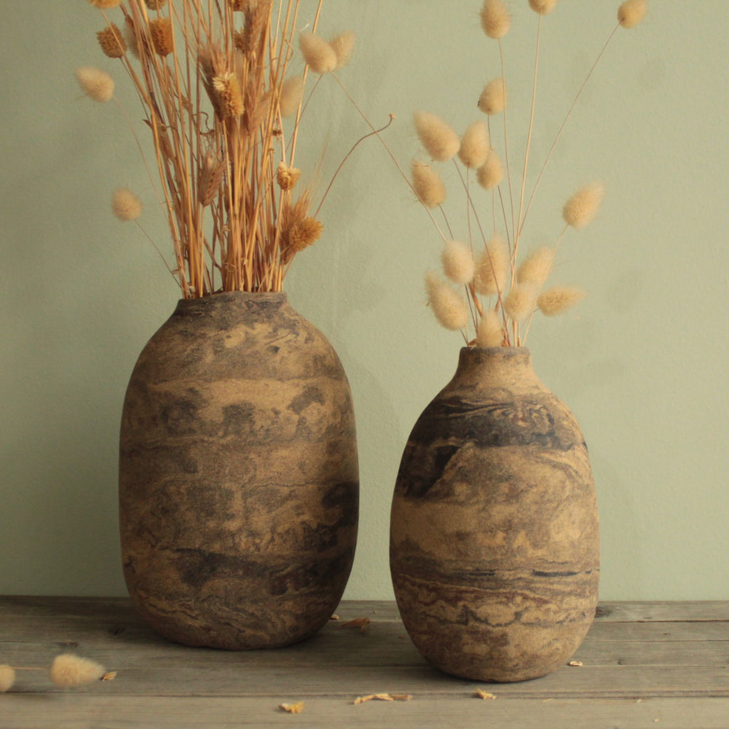 Desert geology vase