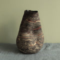 Crumpled geology vase
