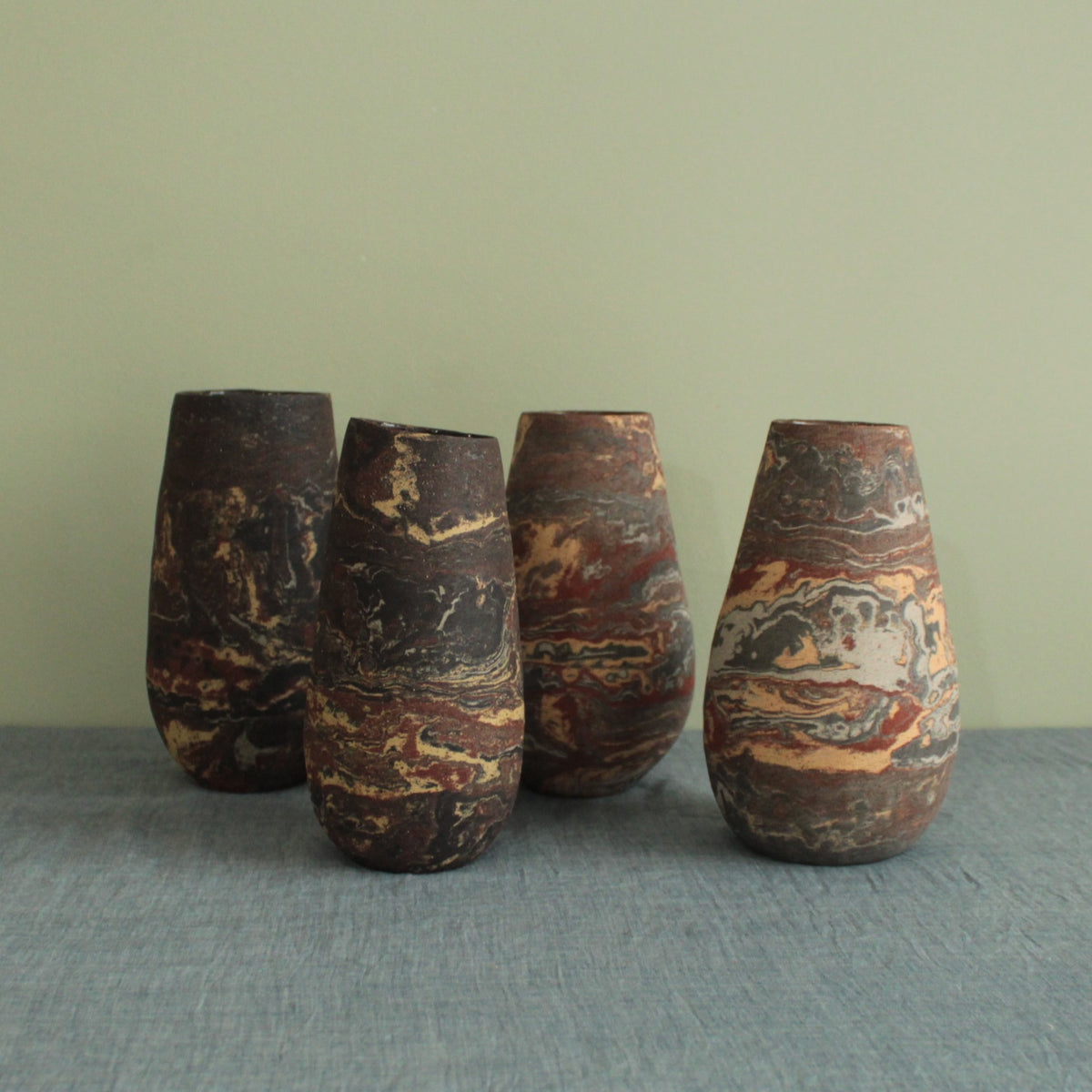 Small geology vase