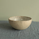 Load image into Gallery viewer, Beige bowl with silky white glaze
