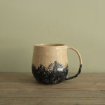 Load image into Gallery viewer, 400ml White mug with blue or green design
