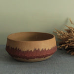 Load image into Gallery viewer, Red stripe serving bowl
