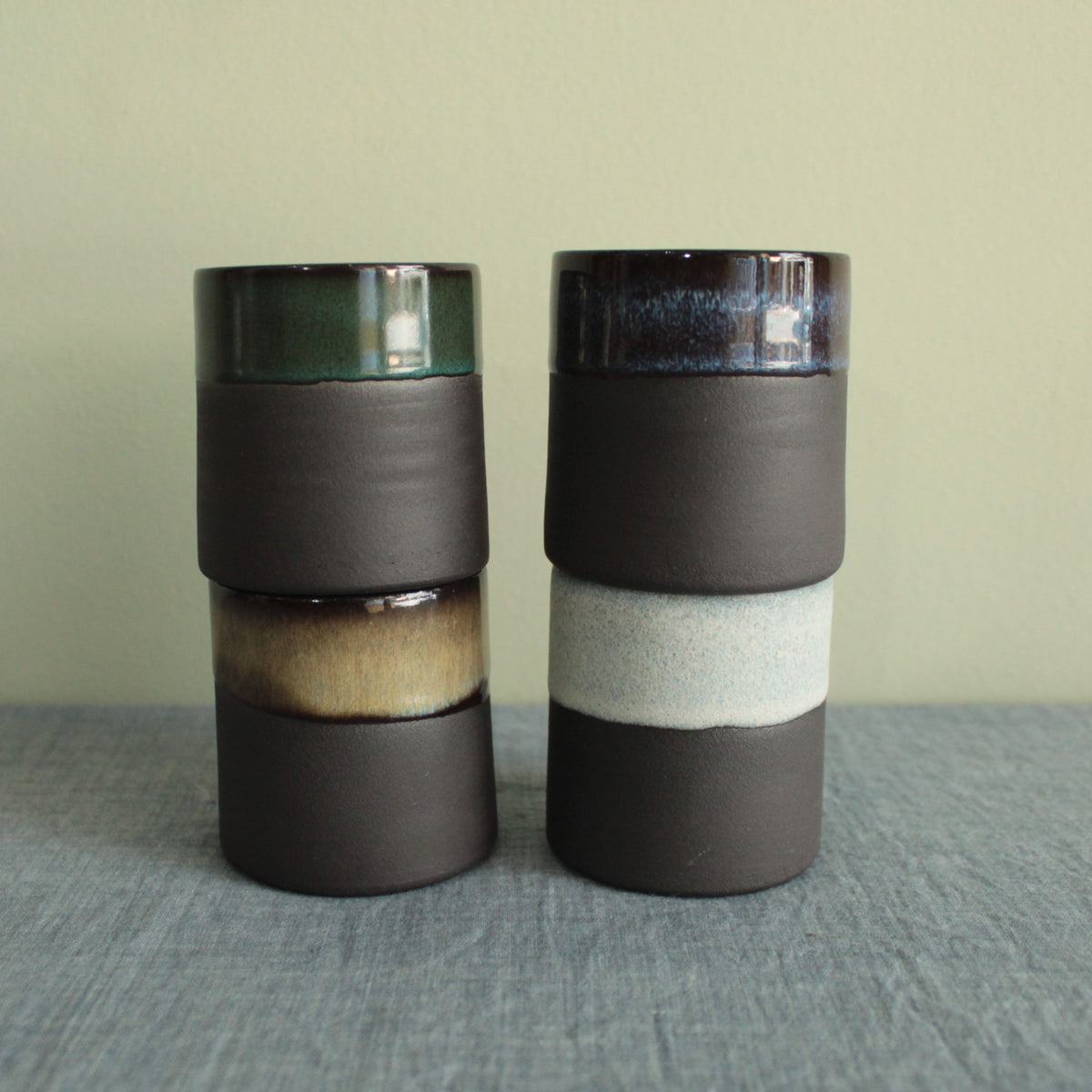 Colored espresso / cappuccino cup