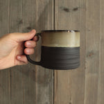 Load image into Gallery viewer, 300ml Textured brown mug
