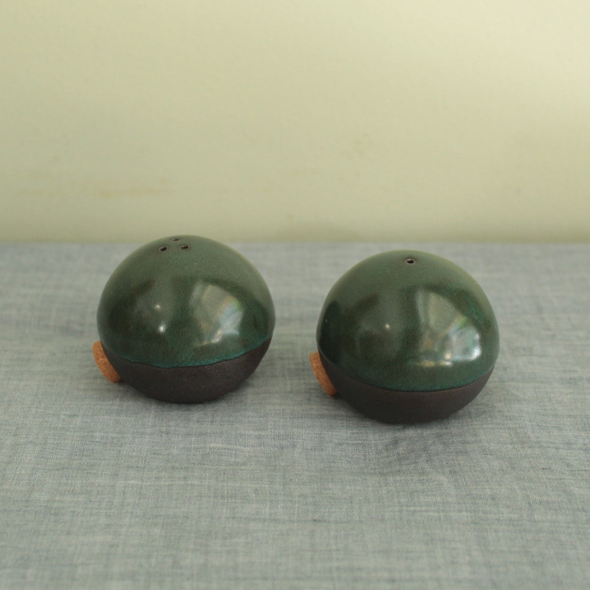 Set of salt and pepper shakers