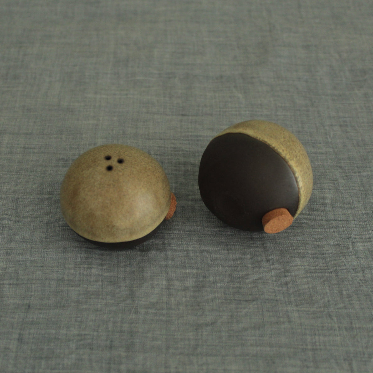 Set of salt and pepper shakers