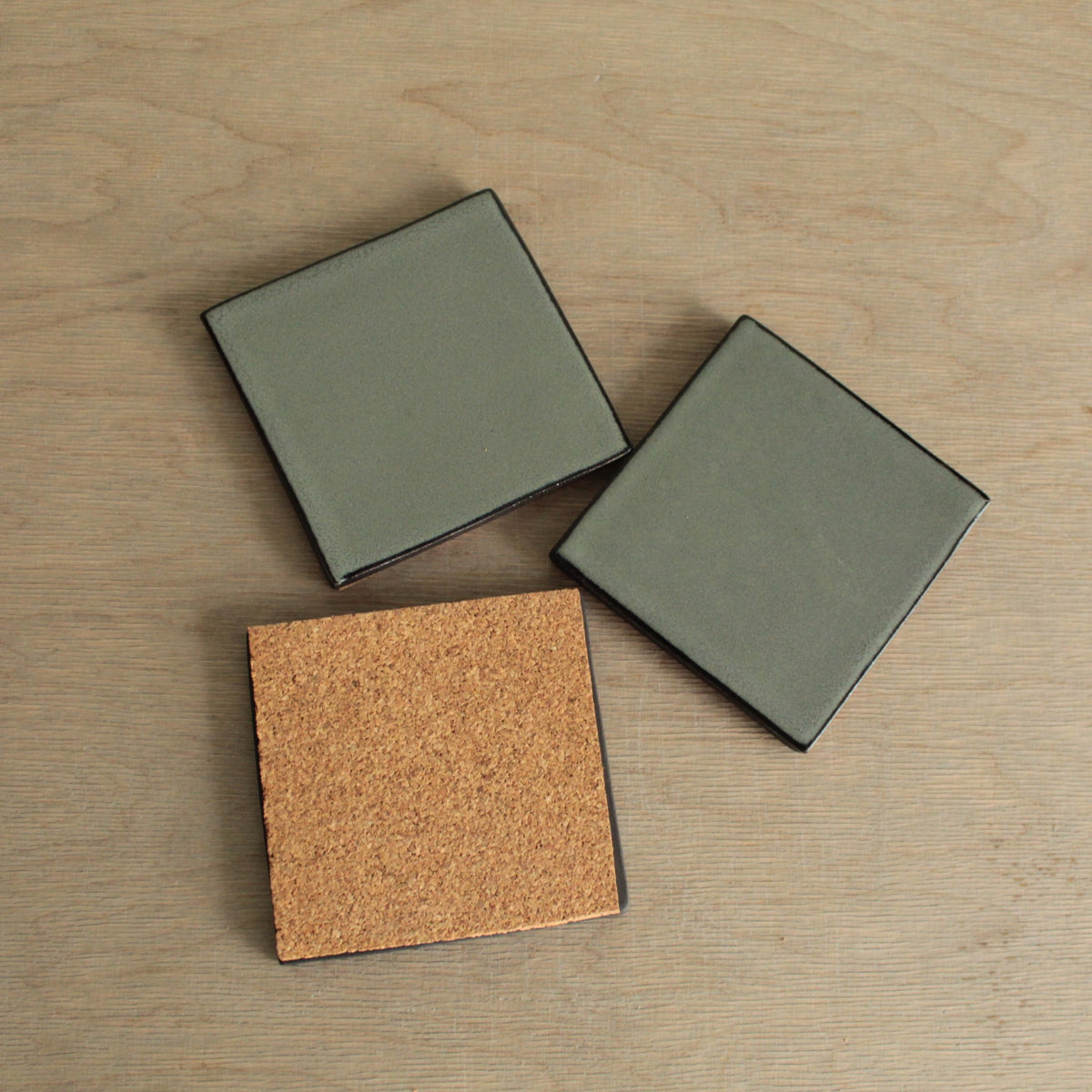 Coaster / Souver (dark sage)