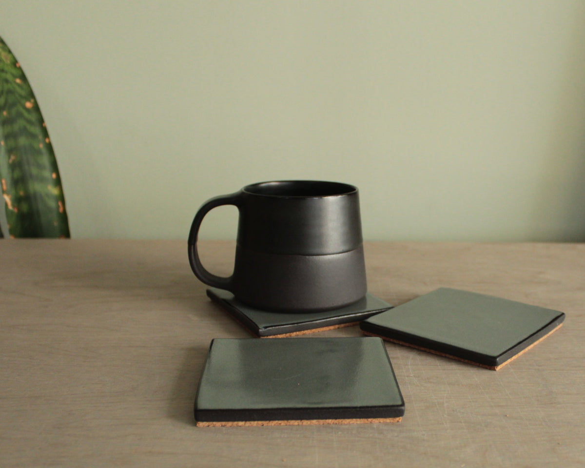 Coaster / Souver (dark sage)