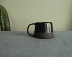 300/400ml Glossy black mug