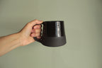 300/400ml Glossy black mug