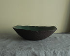 Organic large bowl - Botanical Green