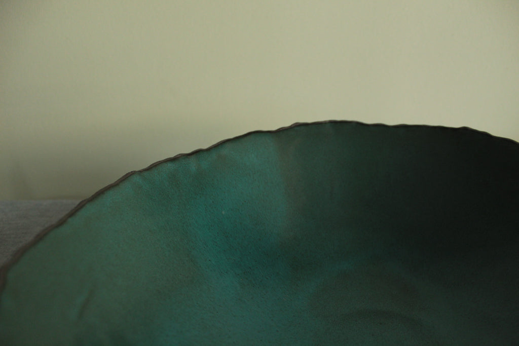 Organic large bowl - Botanical Green