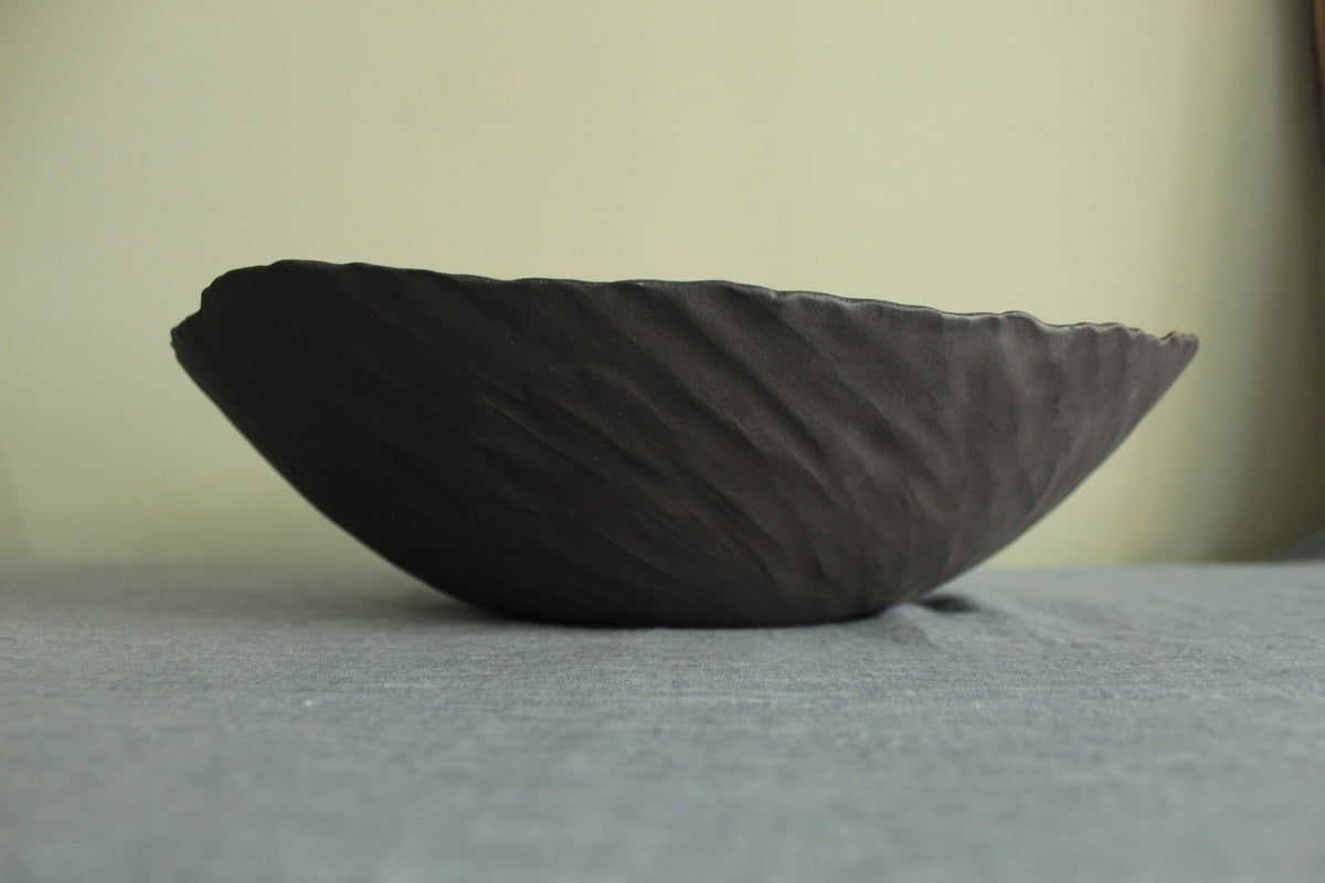 Organic large bowl - Botanical Green