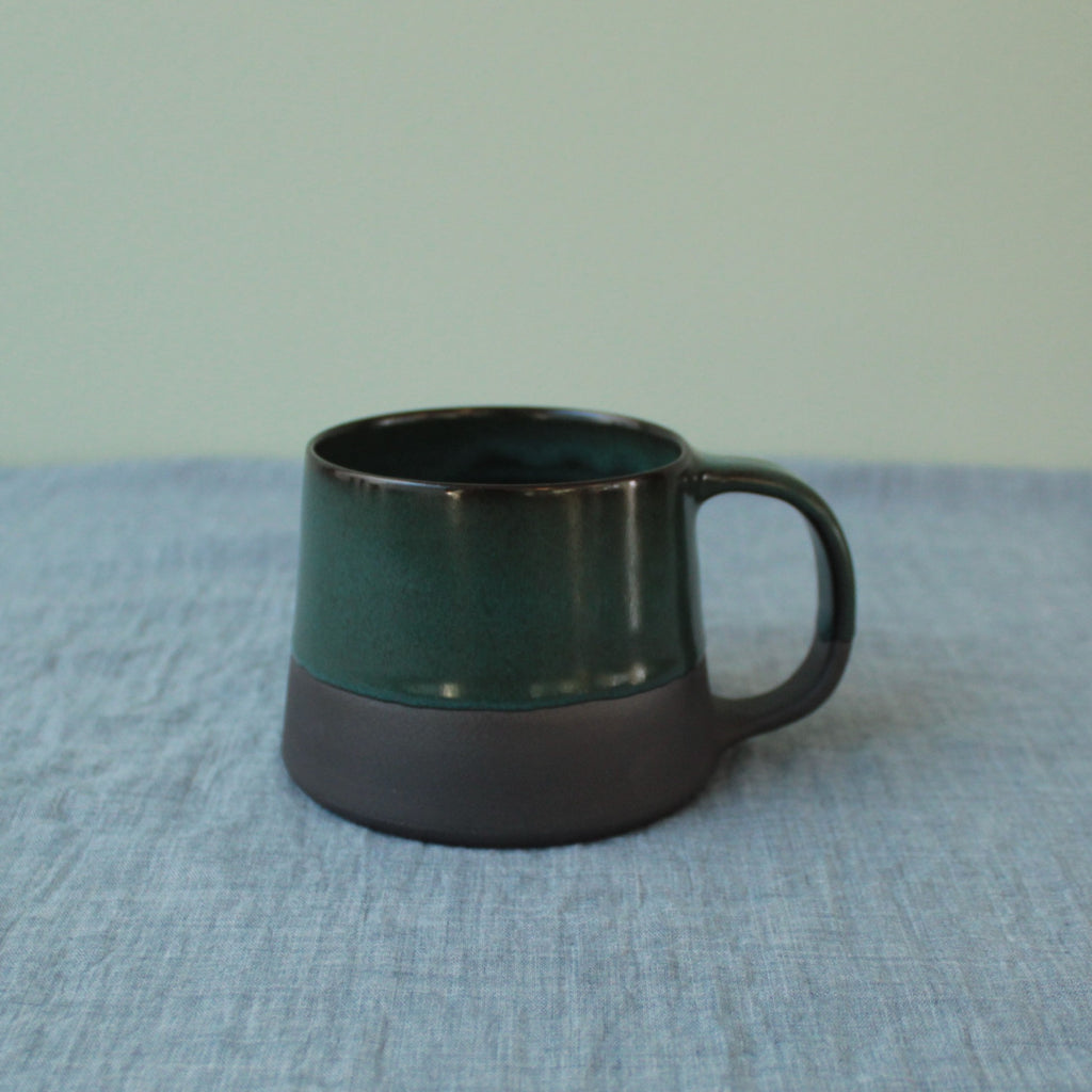 200ml Botanical green mug