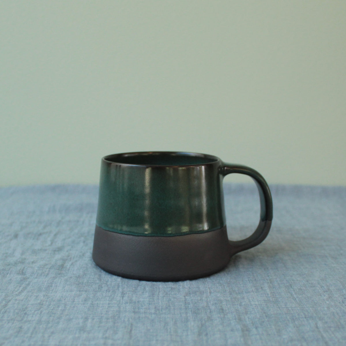 200ml Botanical green mug