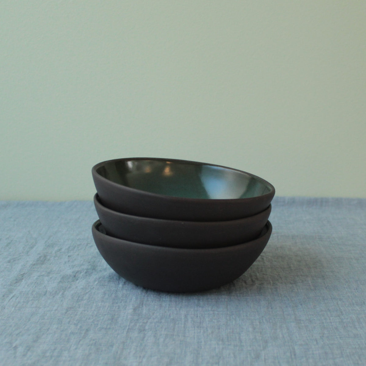 Botanical green bowl size 2