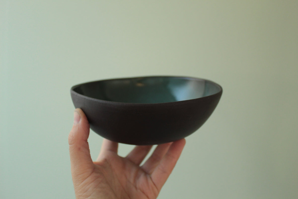 Botanical green bowl size 2