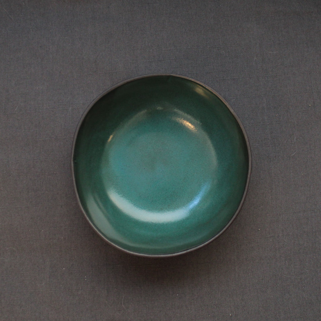Botanical green bowl size 2