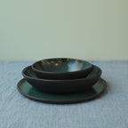 Botanical green bowl size 2