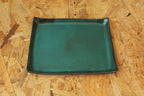Rectangular serving platter - botanical green