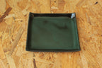 Rectangular serving platter - botanical green