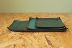 Rectangular serving platter - botanical green