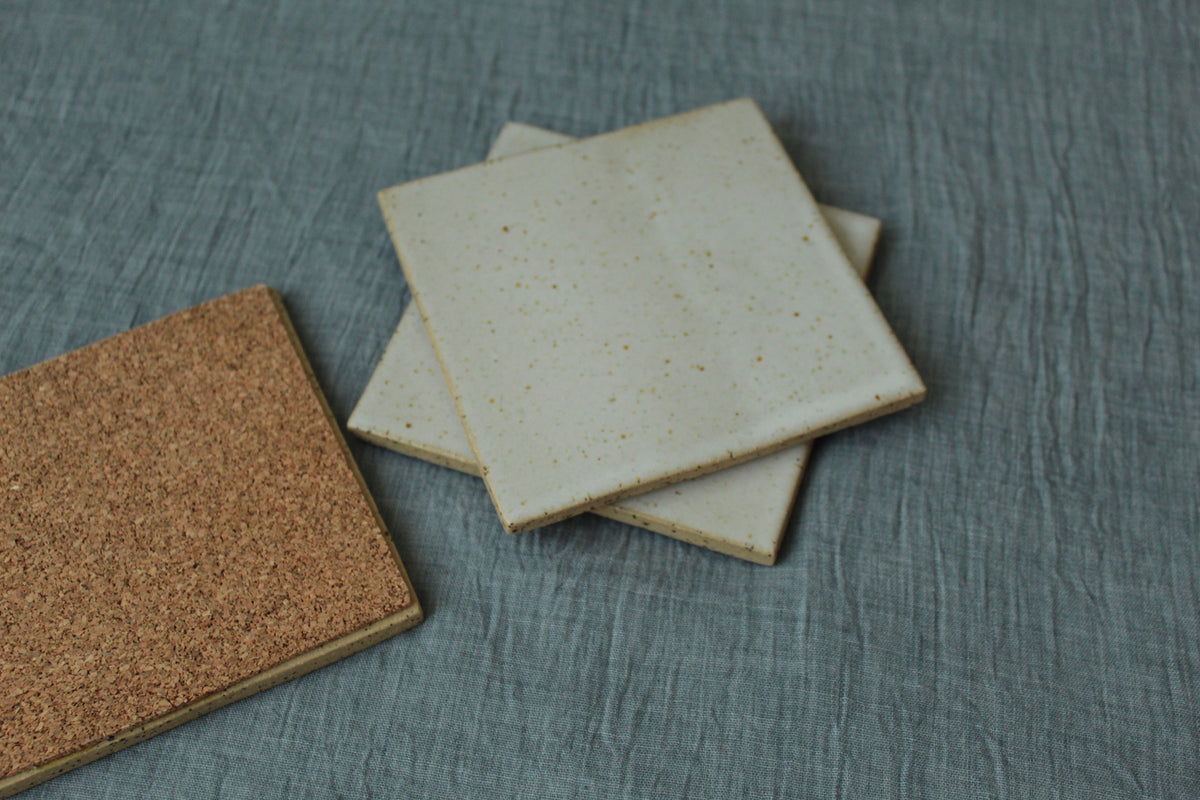 Coaster / Souver (speckled white)
