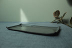 Rectangular serving platter - dark sage