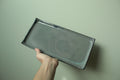 Rectangular serving platter - dark sage