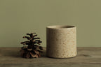 White speckled espresso / cappuccino cup