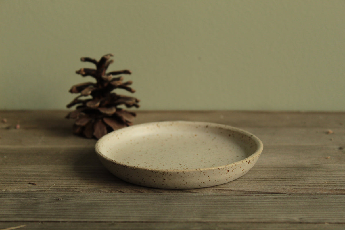 White speckled espresso / cappuccino cup