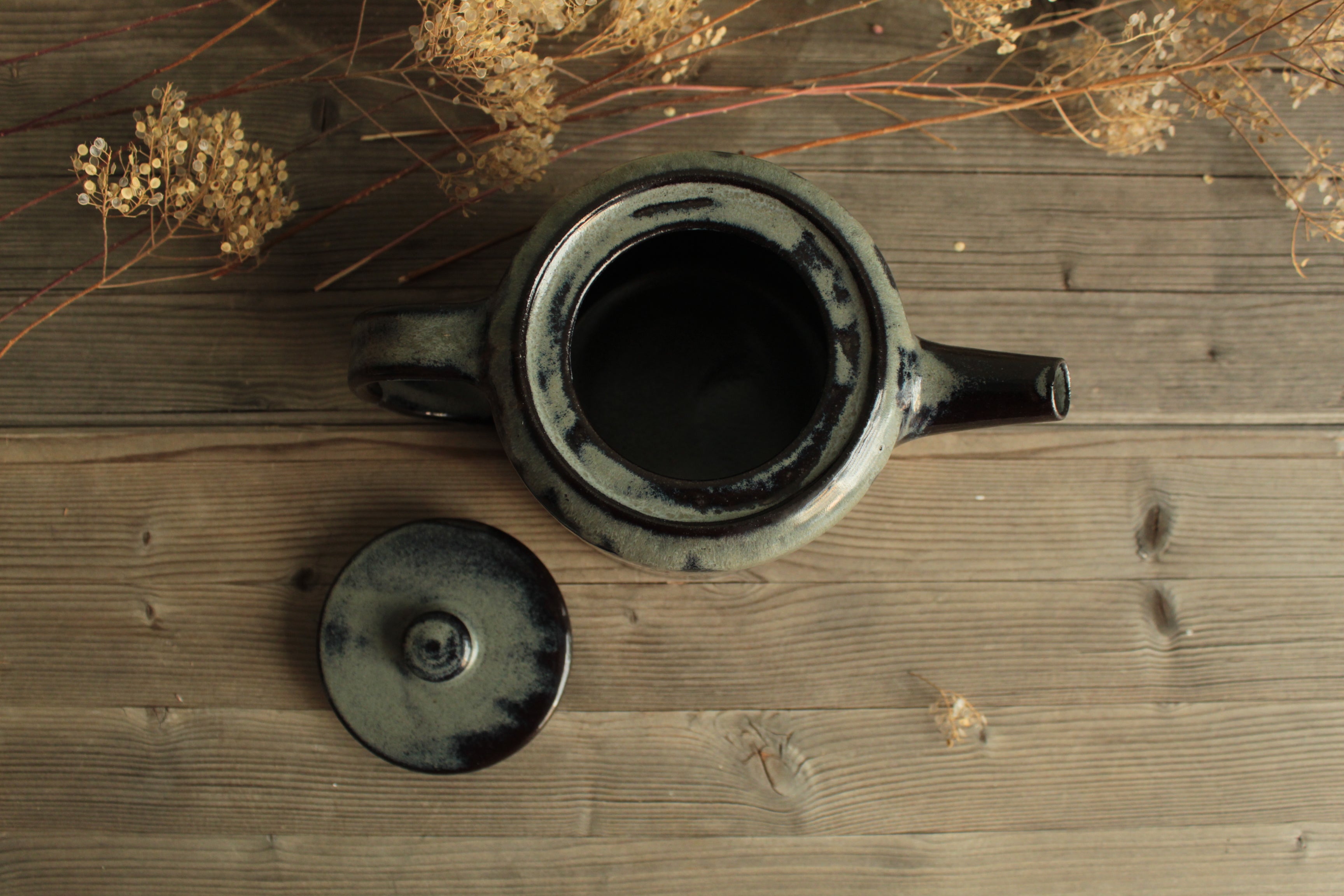 Black/Ciel Teapot