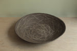 Load image into Gallery viewer, Brown and white decorative platter/bowl
