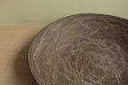 Brown and white decorative platter/bowl