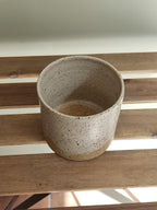 White speckled planter