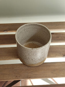 White speckled planter