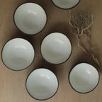 Black and white bowl size 1
