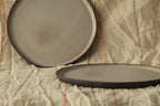 Cream white plate