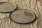 Cream white plate