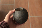 Small black vase