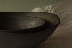 Decorative black bowls - Penteli bowls